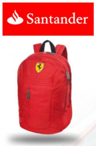 mochila ferrari santander domiciliar recibos