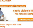 Cuenta Vivienda NARANJA de ING Direct.